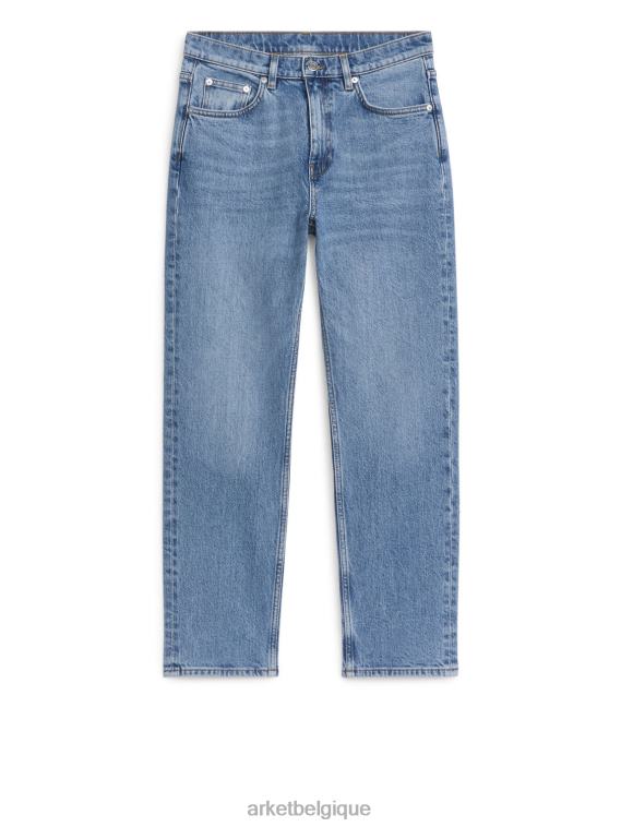 ARKET jean slim stretch court jade femmes bleu T46DR138 vêtements