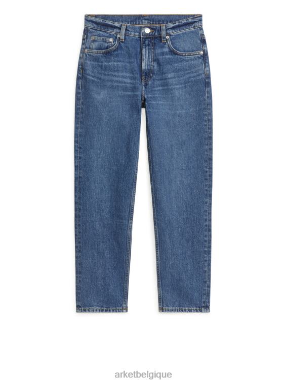 ARKET jean slim stretch court jade femmes bleu T46DR163 vêtements