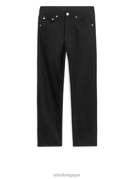 ARKET jean slim stretch court jade femmes noir T46DR165 vêtements