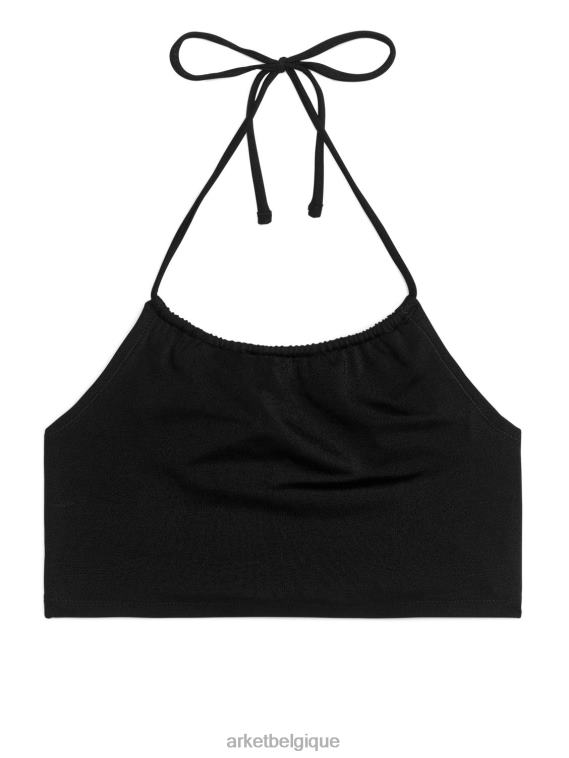 ARKET haut de bikini dos nu femmes noir T46DR586 vêtements