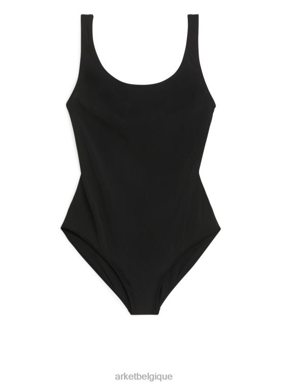 ARKET maillot de bain mat femmes noir T46DR597 vêtements