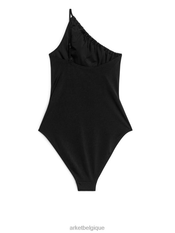 ARKET maillot de bain à une épaule femmes noir T46DR620 vêtements