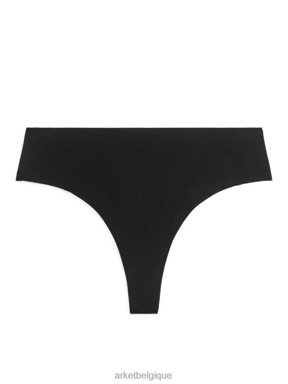 ARKET slip de bikini femmes noir T46DR622 vêtements