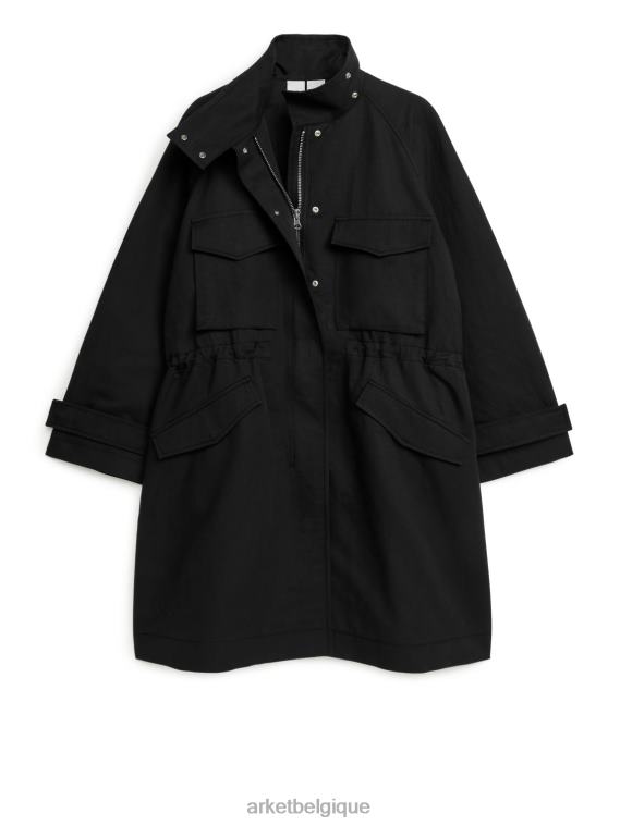 ARKET veste à cordon femmes noir T46DR462 vêtements