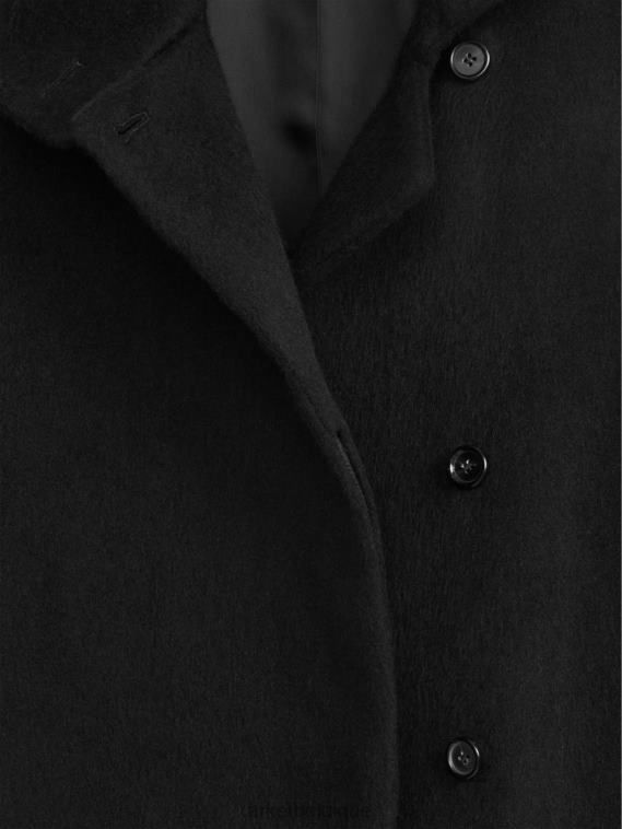 ARKET veste duveteuse en laine mélangée femmes noir T46DR479 vêtements