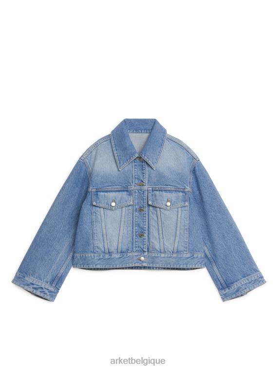ARKET veste en jean femmes bleu T46DR453 vêtements