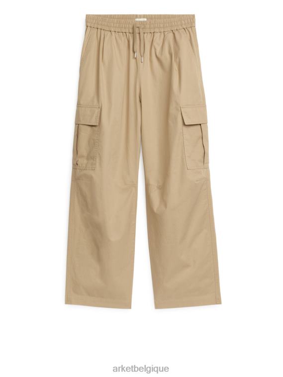ARKET pantalon cargo femmes beige T46DR211 vêtements