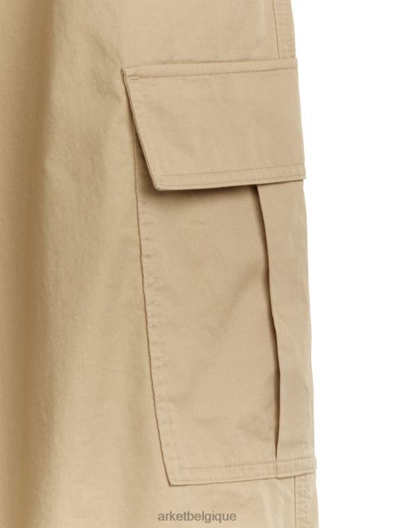 ARKET pantalon cargo femmes beige T46DR211 vêtements