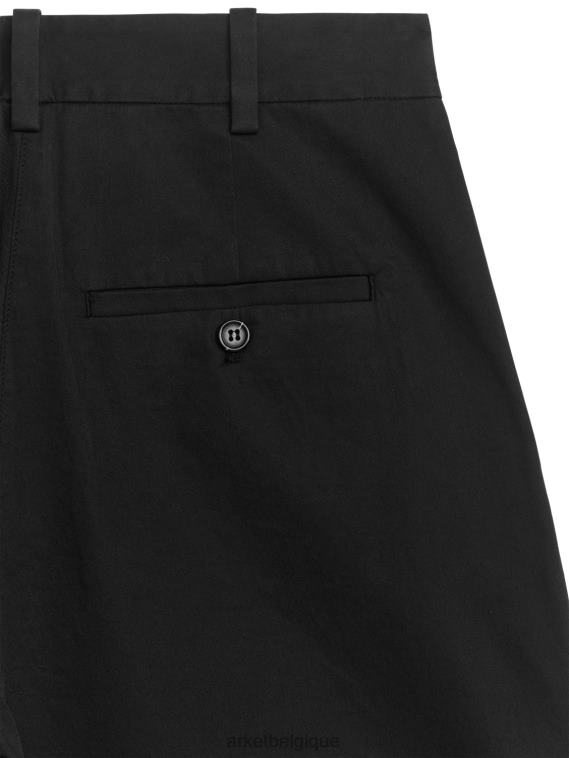 ARKET pantalon chino large et stretch femmes noir T46DR196 vêtements