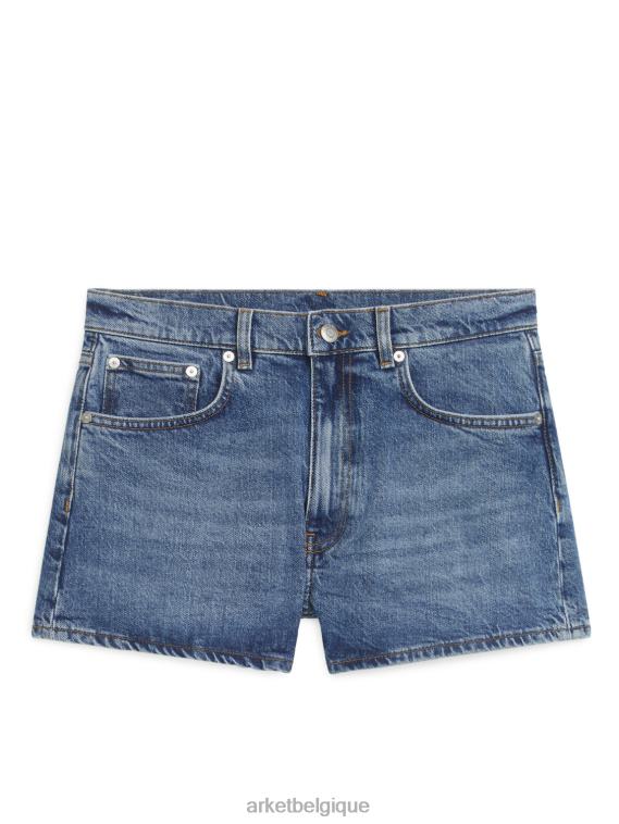 ARKET short en jean stretch femmes bleu délavé T46DR150 vêtements