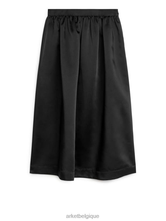 ARKET jupe en taffetas femmes noir T46DR266 vêtements