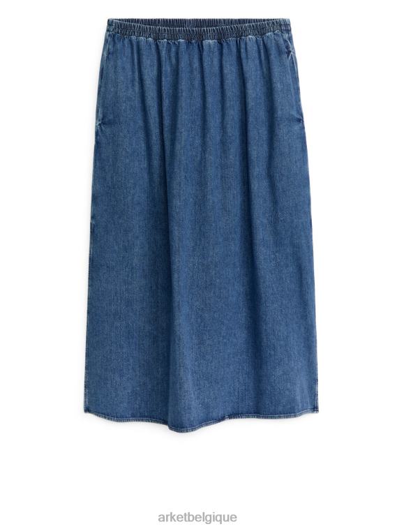 ARKET jupe longue en jean femmes bleu T46DR248 vêtements