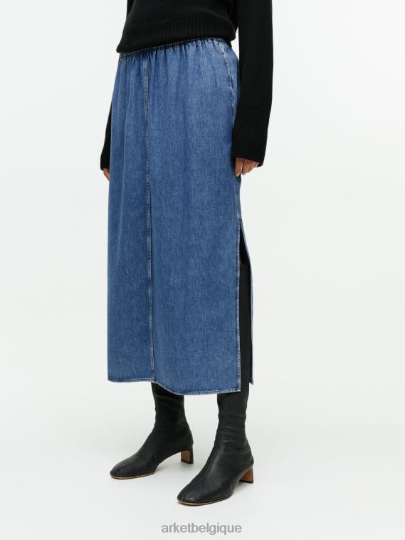 ARKET jupe longue en jean femmes bleu T46DR248 vêtements