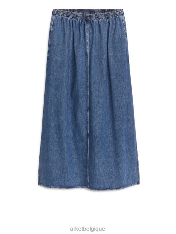ARKET jupe longue en jean femmes bleu T46DR248 vêtements