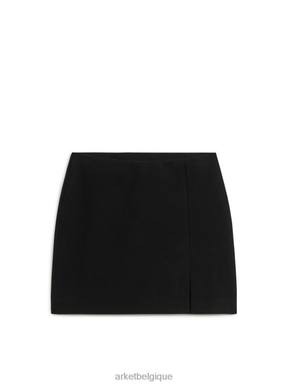 ARKET mini-jupe en jersey femmes noir T46DR235 vêtements