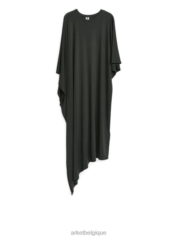 ARKET robe asymétrique femmes gris foncé T46DR101 vêtements