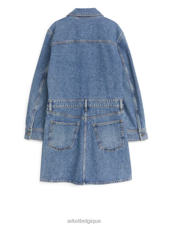 ARKET robe en jean femmes bleu délavé T46DR129 vêtements