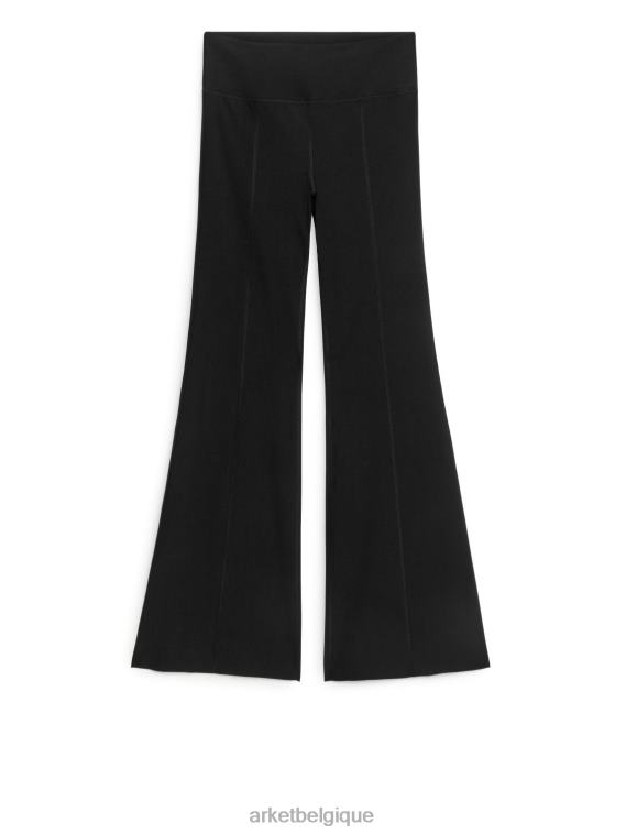 ARKET legging évasé femmes noir T46DR195 vêtements