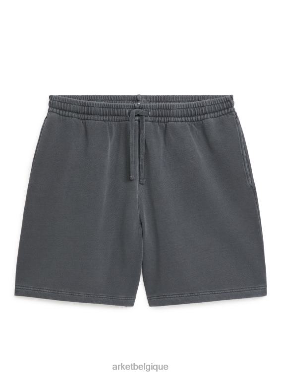 ARKET short en molleton femmes gris foncé T46DR273 vêtements