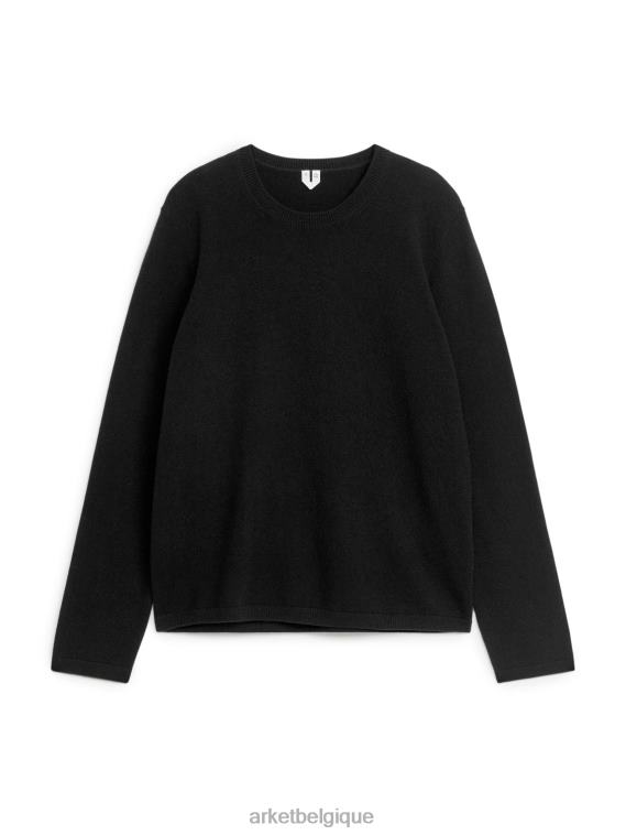 ARKET pull en cachemire femmes noir T46DR440 vêtements