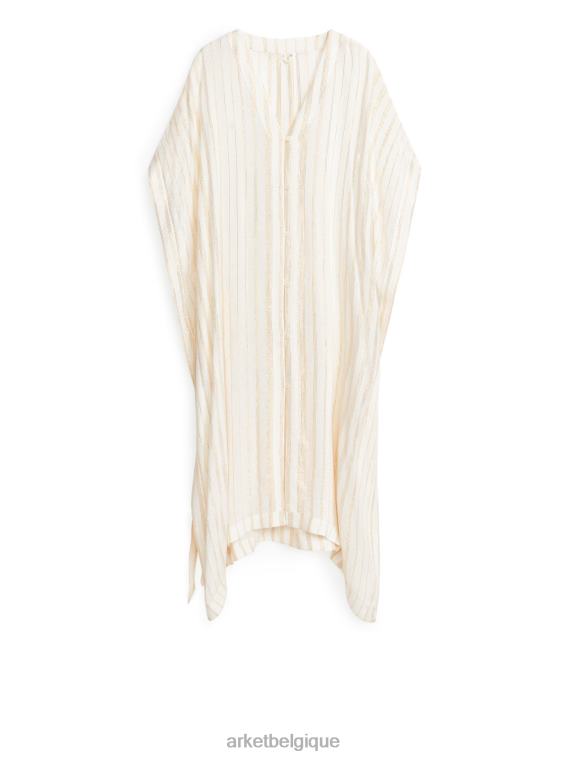 ARKET jeté de plage femmes blanc cassé T46DR95 vêtements