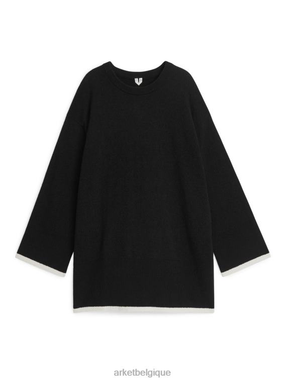 ARKET pull bouclé femmes noir T46DR420 vêtements