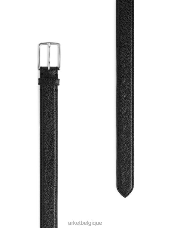 ARKET ceinture en cuir Hommes noir T46DR1334 accessoires