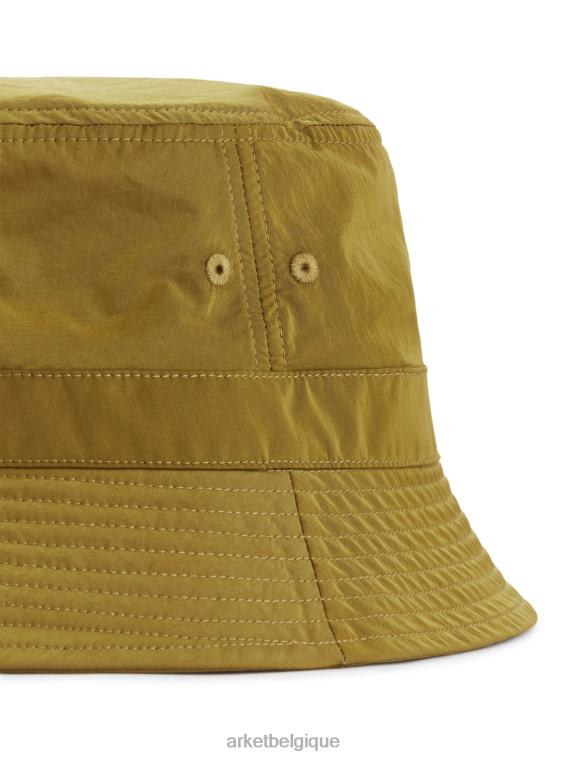 ARKET and MR PORTER chapeau bob en nylon Hommes ocre T46DR1299 accessoires