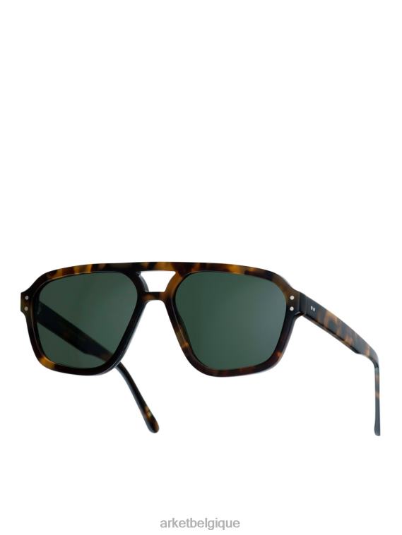 ARKET lunettes de soleil monokel à jet Hommes marron/écaille T46DR1338 accessoires