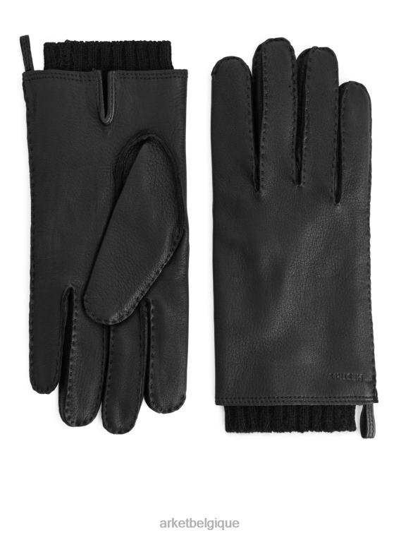 ARKET gants hestra tony Hommes noir T46DR1320 accessoires