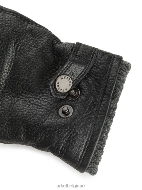 ARKET gants hestra utsjo Hommes noir T46DR1321 accessoires