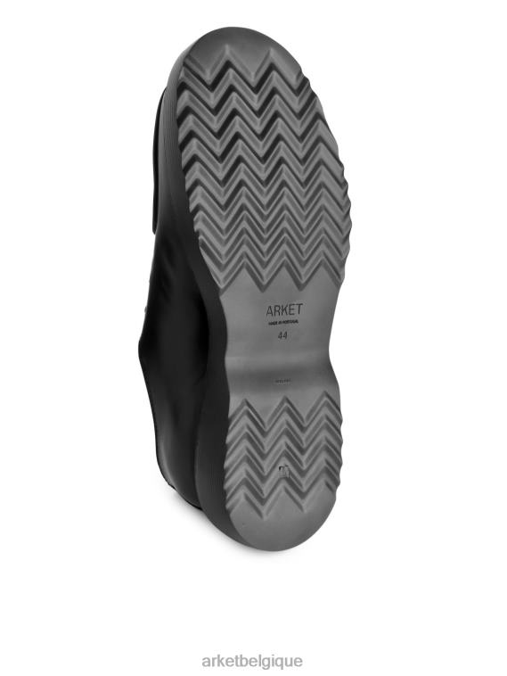 ARKET chaussures derby en cuir Hommes noir T46DR1276 chaussure
