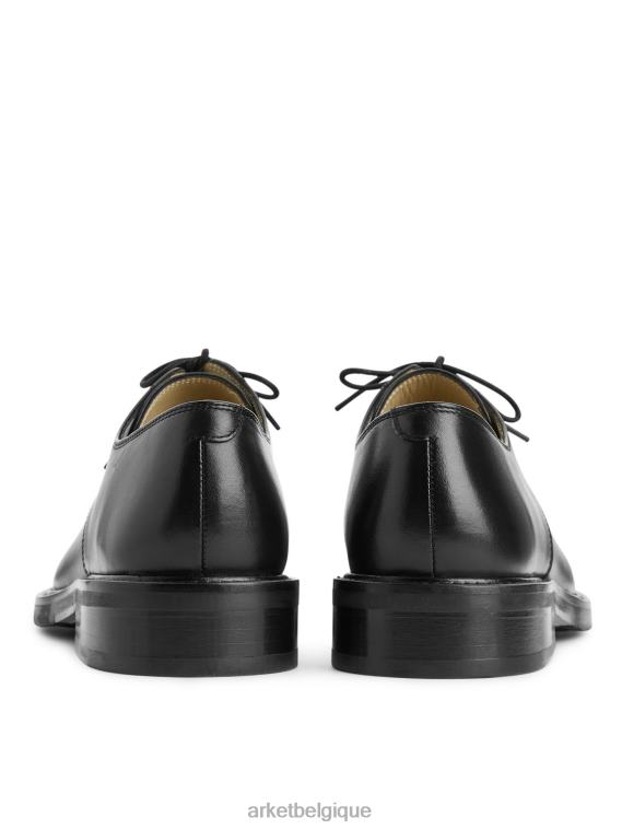 ARKET chaussures derby en cuir Hommes noir T46DR1281 chaussure