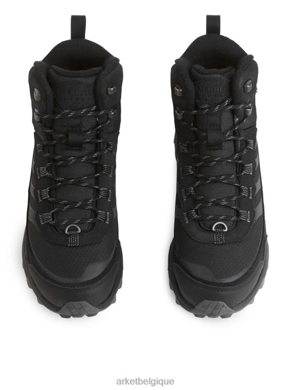 ARKET Merrell Moab Speed ​​Thermo Mid Chaussures de randonnée imperméables Hommes noir T46DR1219 chaussure