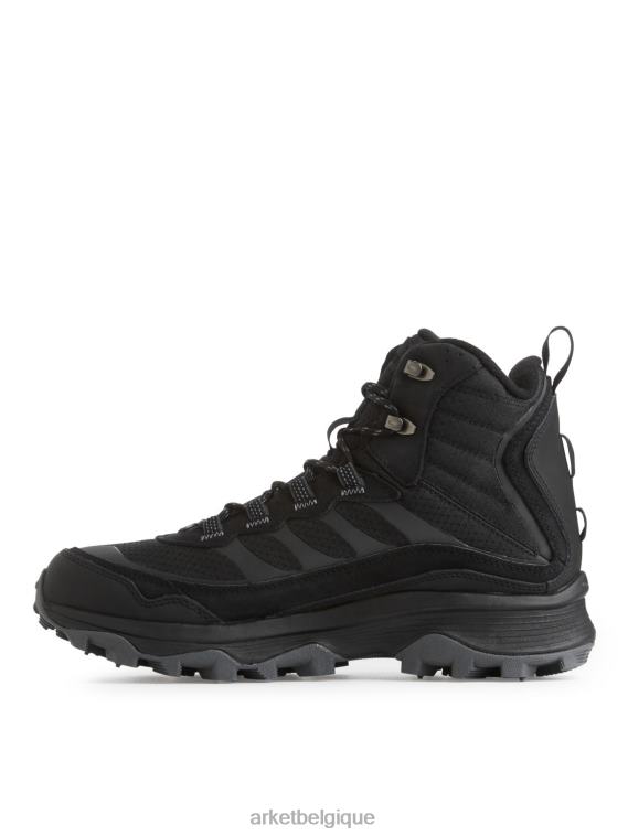 ARKET Merrell Moab Speed ​​Thermo Mid Chaussures de randonnée imperméables Hommes noir T46DR1219 chaussure