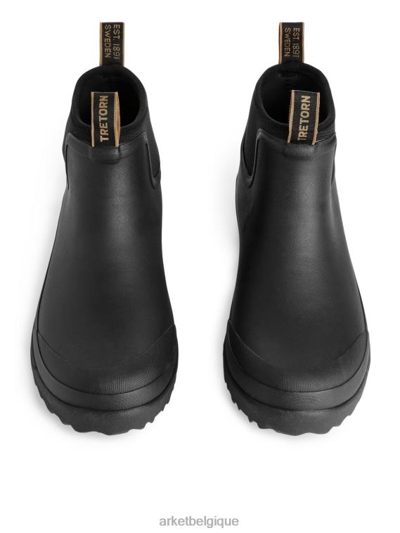 ARKET bottes en caoutchouc tretorn terrang Hommes noir T46DR1284 chaussure