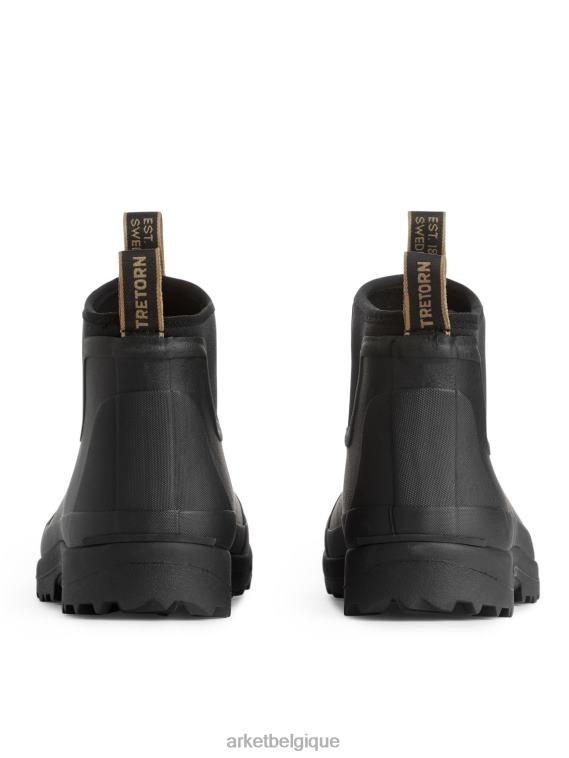ARKET bottes en caoutchouc tretorn terrang Hommes noir T46DR1284 chaussure