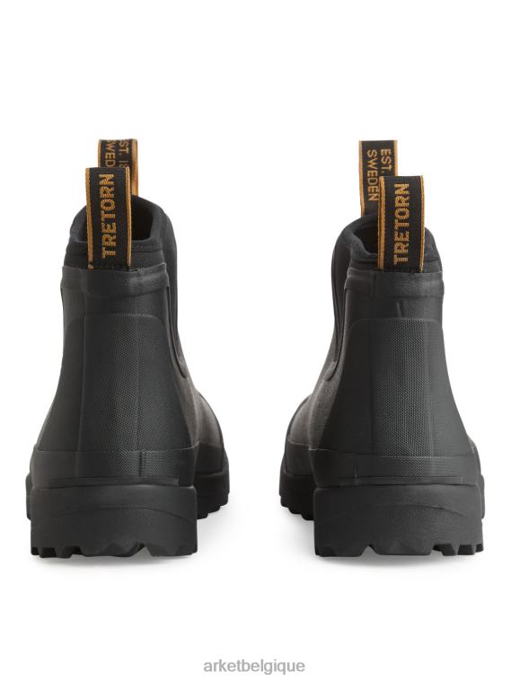 ARKET bottes en caoutchouc tretorn terrang Hommes noir T46DR1285 chaussure