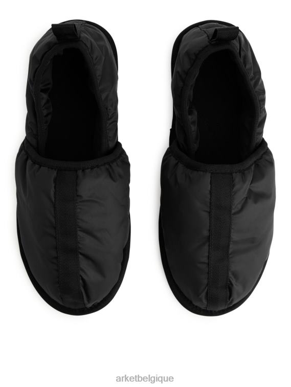 ARKET pantoufles rembourrées Hommes noir T46DR723 chaussure