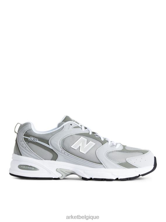 ARKET baskets new balance 530 Hommes gris blanc T46DR1252 chaussure
