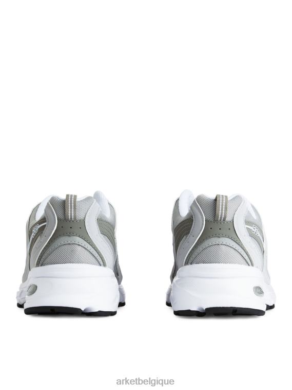 ARKET baskets new balance 530 Hommes gris blanc T46DR1252 chaussure