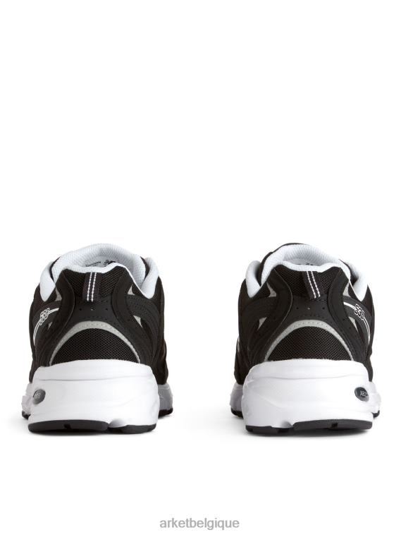 ARKET baskets new balance 530 Hommes noir blanc T46DR1253 chaussure