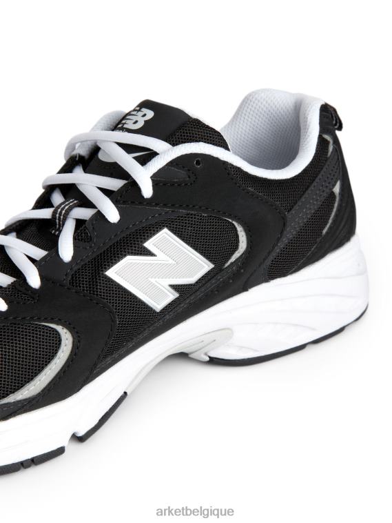 ARKET baskets new balance 530 Hommes noir blanc T46DR1253 chaussure