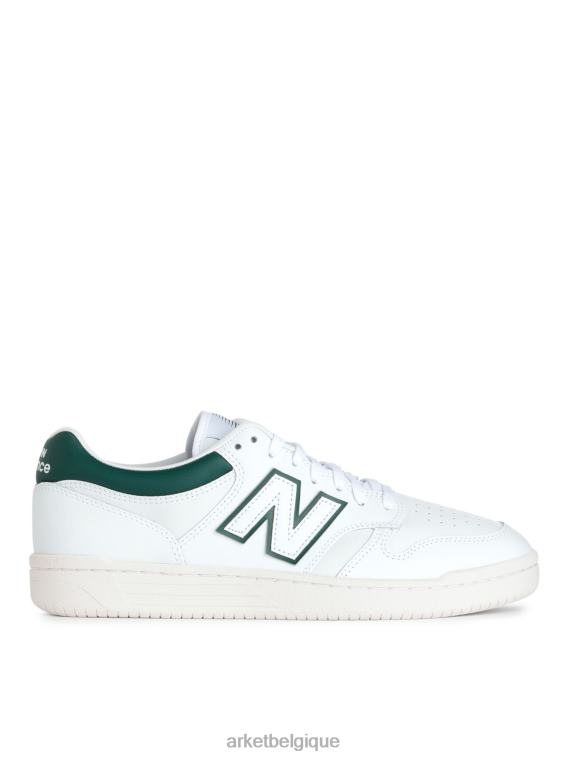 ARKET baskets new balance bb480 Hommes vert blanc T46DR1260 chaussure