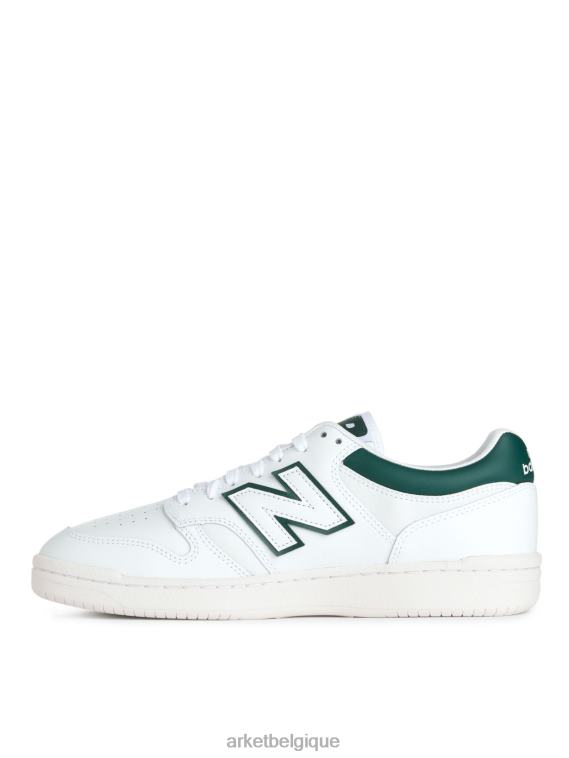 ARKET baskets new balance bb480 Hommes vert blanc T46DR1260 chaussure