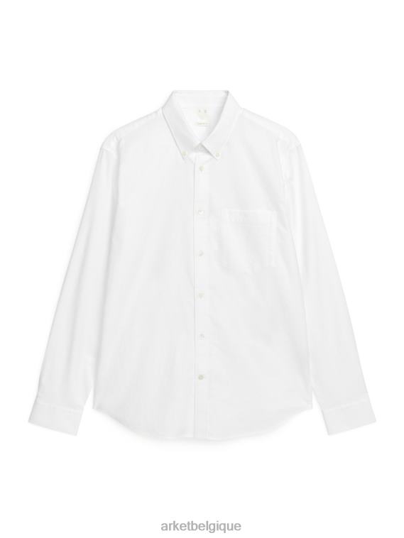 ARKET chemise oxford Hommes blanc T46DR971 vêtements