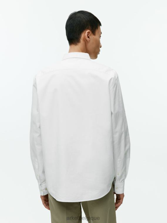 ARKET chemise oxford Hommes blanc T46DR971 vêtements