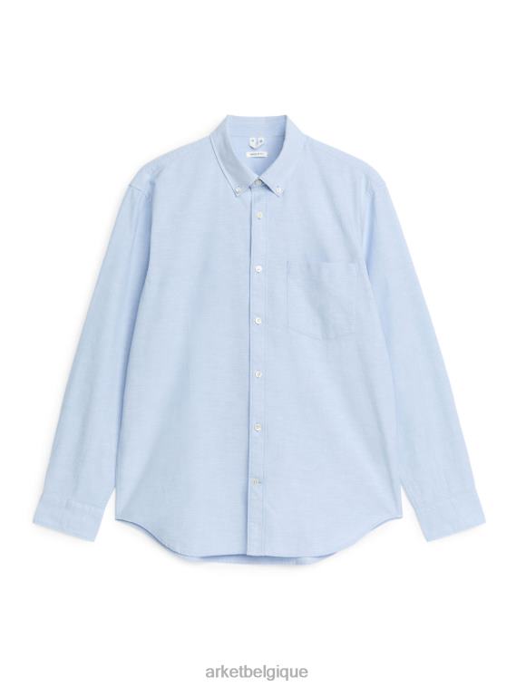 ARKET chemise oxford Hommes bleu clair T46DR974 vêtements