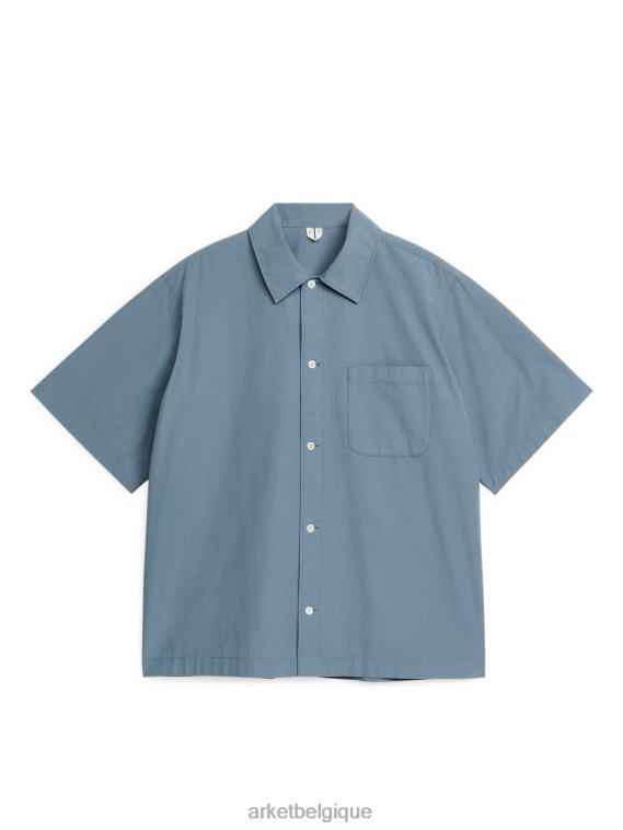 ARKET chemise teinte en pièce Hommes bleu T46DR952 vêtements