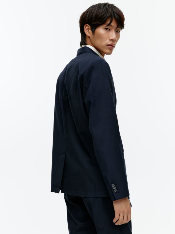 ARKET sac à dos blazer moderne Hommes bleu foncé T46DR1150 vêtements